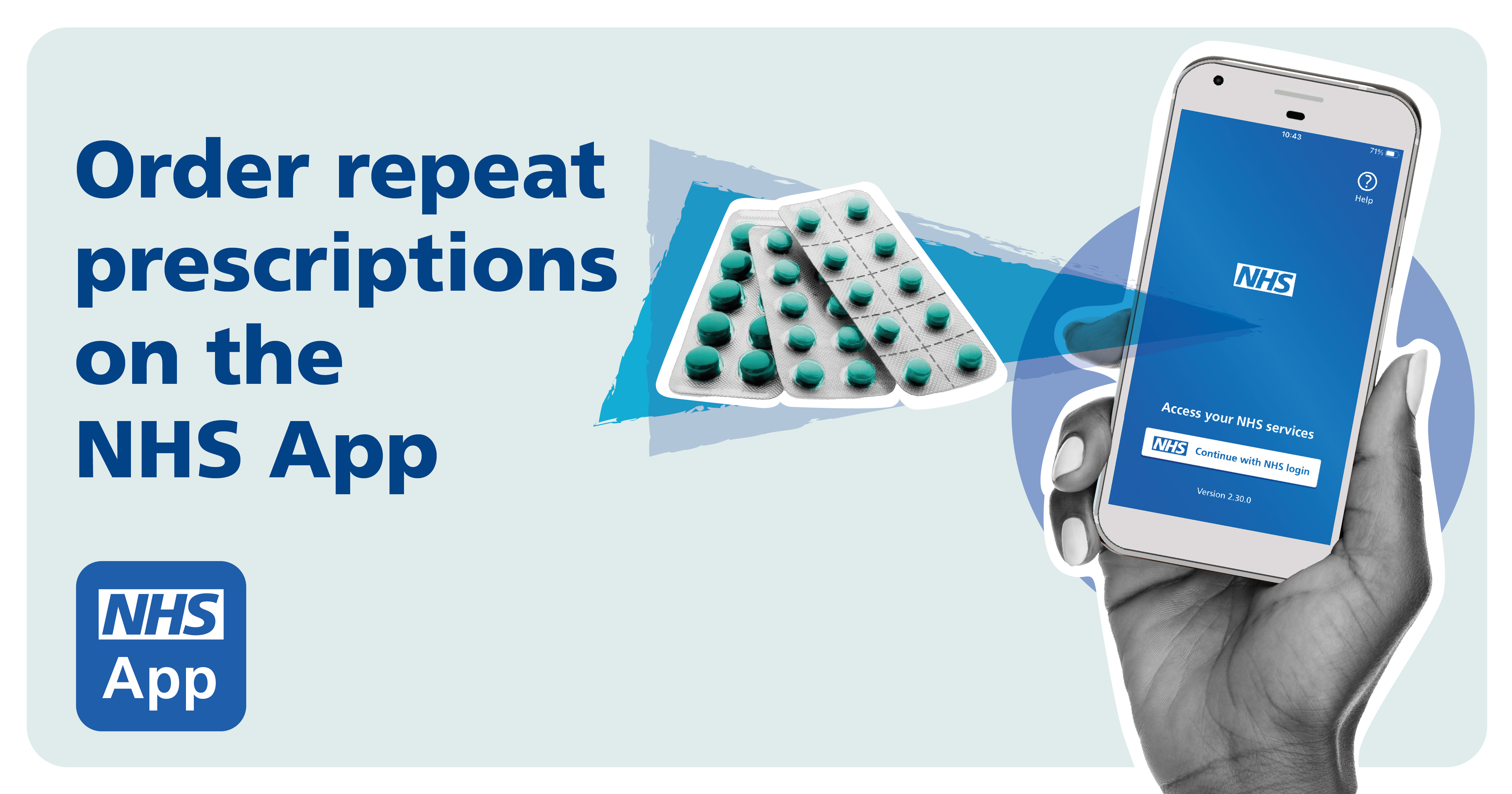 NHS App Repeat Prescriptions